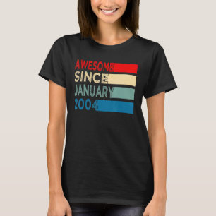 19. Geburtstag 19 Jahre Phantastisch seit Januar T-Shirt