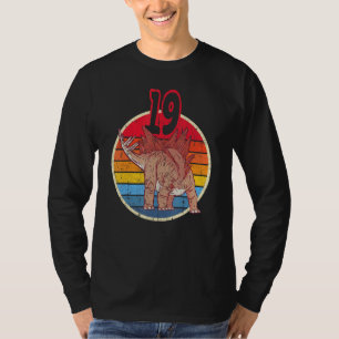 19. Geburtstag I Stegosaurus Stenops I Familienmat T-Shirt