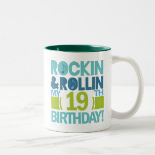 19. Geburtstags-Geschenk-Ideen Zweifarbige Tasse