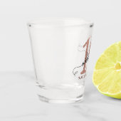 19. Geburtstags-Rose Gold Schnapsglas (Links)