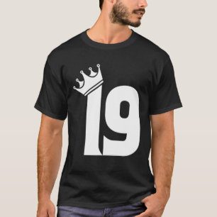 19. Geburtstagsfrauen Männer Vintage 19. T-Shirt