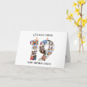 19. Geburtstagskarte Karte (Gelbe Blume)