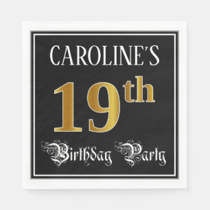 19. Geburtstagsparty - Extravagantes Drehbuch, Imi Serviette
