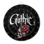 #19 Gothic Spaß Dartscheibe (vorne)