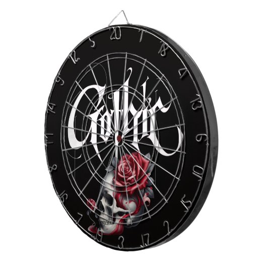 #19 Gothic Spaß Dartscheibe (Vorderseite rechts)