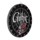 #19 Gothic Spaß Dartscheibe (Vorderseite Links)