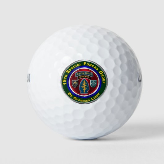 19. Gruppe der Sondereinheiten (Im Flugzeug) Golfball (Vorderseite)
