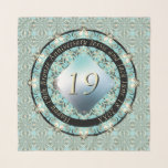 19. Hochzeitstag Acquamarine Schal<br><div class="desc">Ok sie Liebe Mandalase und markante kühnen Designs UND es ist Ihr 19. Hochzeitstag? Dann haben Sie exklusiv in meinem Shop bei Zazzle den perfekten Schal für Ihre Liebste gefunden!</div>