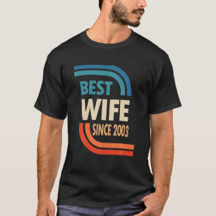 19. Hochzeitstag für sie - Beste Ehefrau seit T-Shirt