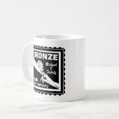 19. Hochzeitstag mit Händen Kaffeetasse (Vorderseite Links)