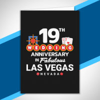 19. Hochzeitstag Paar Las Vegas Reise
