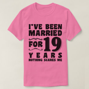 19. Hochzeitstag T-Shirt