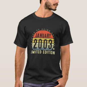 19 Jahre alt 19. Geburtstag Geschenke Vintag 20. J T-Shirt