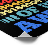 19 Jahre Vintag 19. Geburtstag 228 Monate Poster (Ecke)