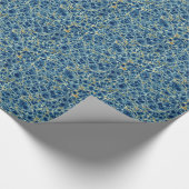 19. Jahrhundert gemarmortes Papier-Motiv Geschenkpapier (Ecke)