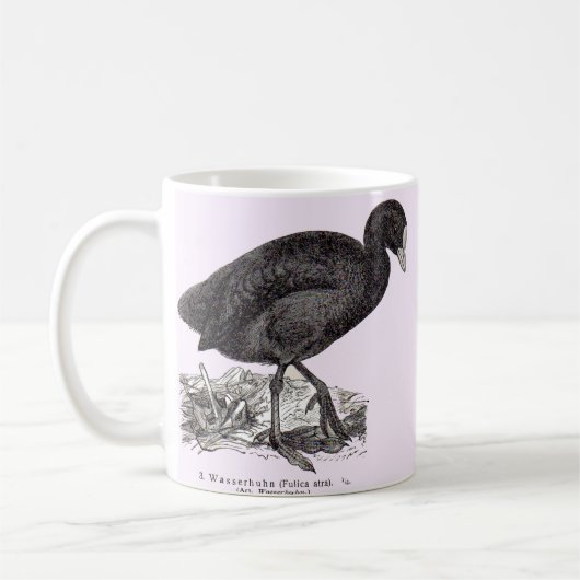 19. Jahrhundert war Herhuhn oder Morgendruck Kaffeetasse (Links)