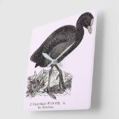 19. Jahrhundert war Herhuhn oder Morgendruck Quadratische Wanduhr (Winkel)