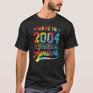 19-jährige Gefärbte Krawatte 19. Geburtstag Frauen T-Shirt