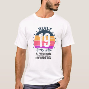 19-jährige Geschenke Vintag 2003 Limited Edition 1 T-Shirt