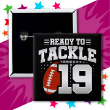 19-jähriges Tackle Football Party 19. Geburtstag