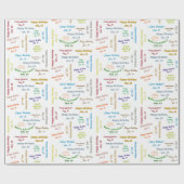 19. Januar Geburtstagsgeschenk Verpackungspapier Geschenkpapier (Flach)