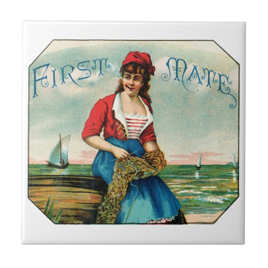 19. Jh. Zigarren des Ersten Maats Fliese (Vorderseite)
