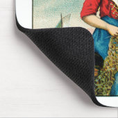19. Jh. Zigarren des Ersten Maats Mousepad (Ecke)