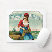 19. Jh. Zigarren des Ersten Maats Mousepad (Mit Mouse)