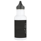 19. Jubiläum Geschenk Chalk Herzen Trinkflasche (Links)