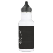 19. Jubiläum Geschenk Chalk Herzen Trinkflasche (Rechts)