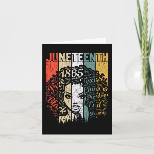 19. Juni 1865 Afrika Karte (Vorderseite)