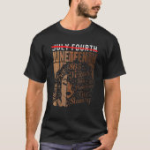 19. Juni 1865 Afrika T-Shirt (Vorderseite)