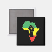 19. Juni 1865 Afrikanisches Erbe Magnet (Vorderseite/Rückseite)