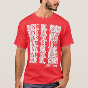 19. Juni 1865 Black Freedom Free Ish T-Shirt