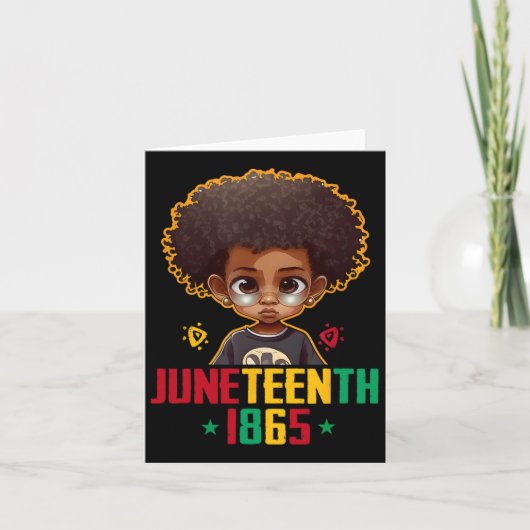 19. Juni 1865 Cool Brown Skin King B Karte (Vorderseite)