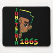 19. Juni 1865 Cool Brown Skin King B Mousepad (Vorne)