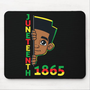 19. Juni 1865 Cool Brown Skin King B Mousepad