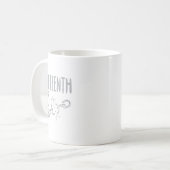 19. Juni 1865 Kette 19. Black Africa Pride Kaffeetasse (Vorderseite Links)