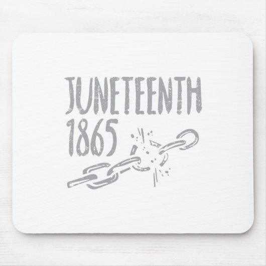 19. Juni 1865 Kette 19. Black Africa Pride Mousepad (Vorne)