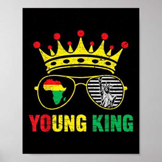 19. Juni 1865 König Freiheit Afrika Poster (Vorne)