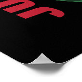 19. Juni 1865 Schwarze Feuerwerke Poster (Ecke)