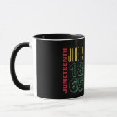 19. Juni 1865 Schwarze Feuerwerke Tasse (Links)