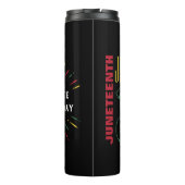 19. Juni 1865 Schwarze Feuerwerke Thermosbecher (Rückseite)