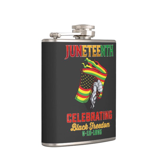 19. Juni 1865: Schwarze Freiheit Flachmann (Rechts)