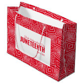 19. Juni 1865 Schwarzer Freiheitstag Große Geschenktüte (Vorderseite Schrägansicht)