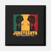 19. Juni 1865 Schwarzer Unabhängigkeitstag Magnet (Vorne)