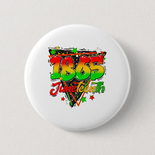 19. Juni 2024 Feiern Black Freedom 1865 Histo Button