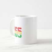 19. Juni 2024 Feiern Black Freedom 1865 Histo Kaffeetasse (Vorderseite Links)