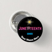 19. Juni Button (Vorne & Hinten)