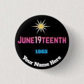 19. Juni Button (Vorderseite)